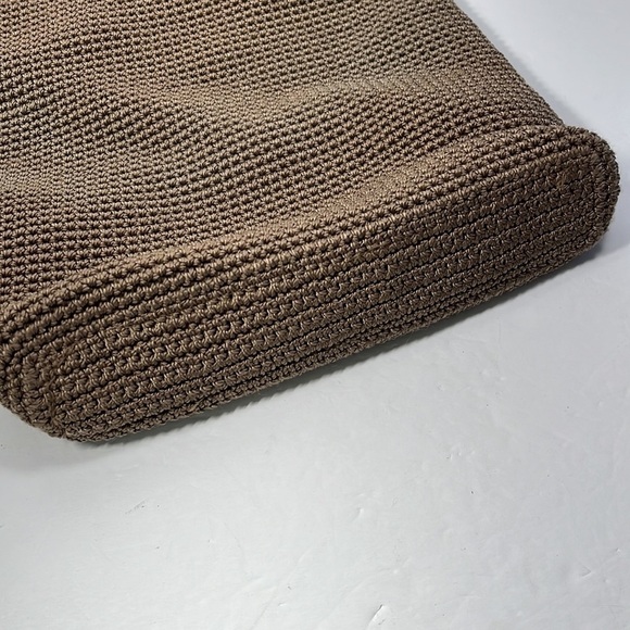 The SAK Purse Shoulder Large Hobo Bag Boho Tan Crochet Beige Handbag Purse - Picture 12 of 12